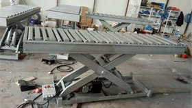 電子鋸下料升降平臺